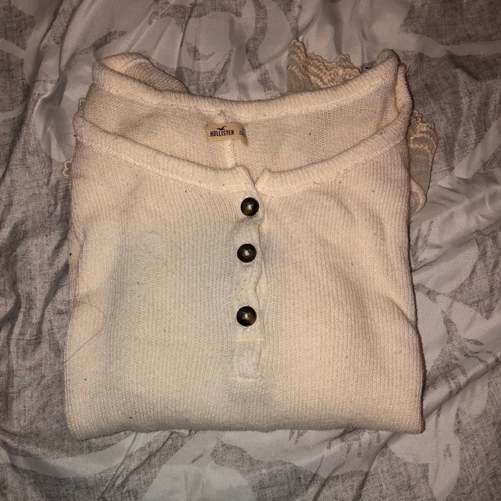Cropped sweater
